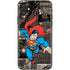 DC Comics Superman Vintage Action pose pattern iPhone 11 Skin